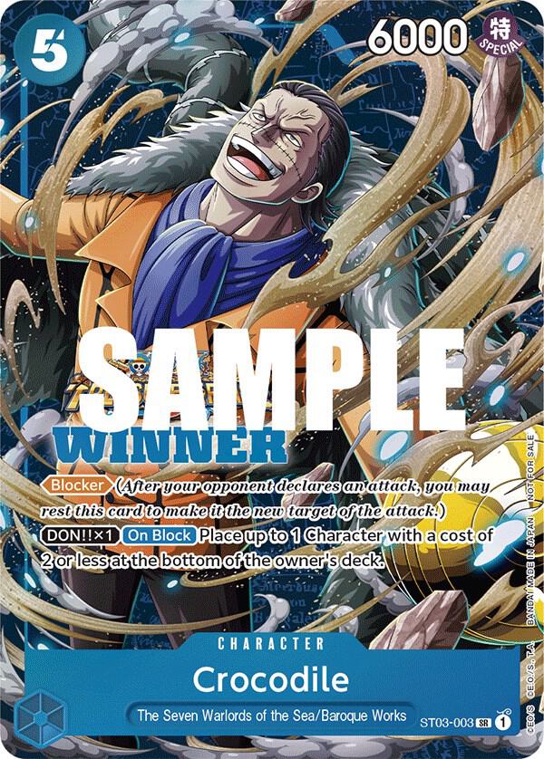 Crocodile [ST03-003] Tournament Pack Vol. 5 Winner