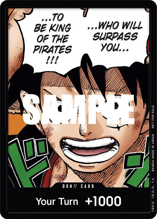 DON!! [Luffy] (1st Anniversary - DON!! Pack)