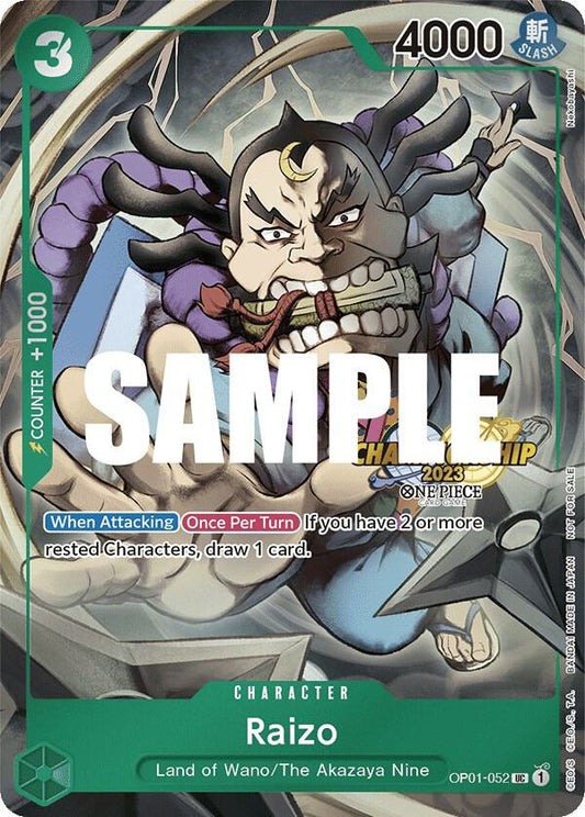 Raizo [OP01-052] Championship 2023 Event Pack Finalist