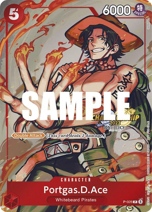 Portgas.D.Ace [P-028] Championship 2023 Event Pack