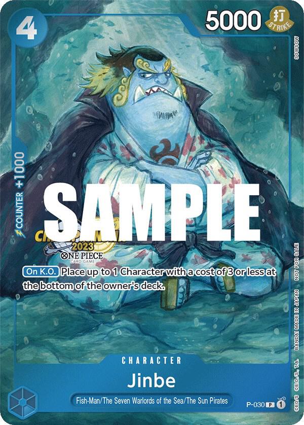 Jinbe [P-030] Championship 2023 Event Pack
