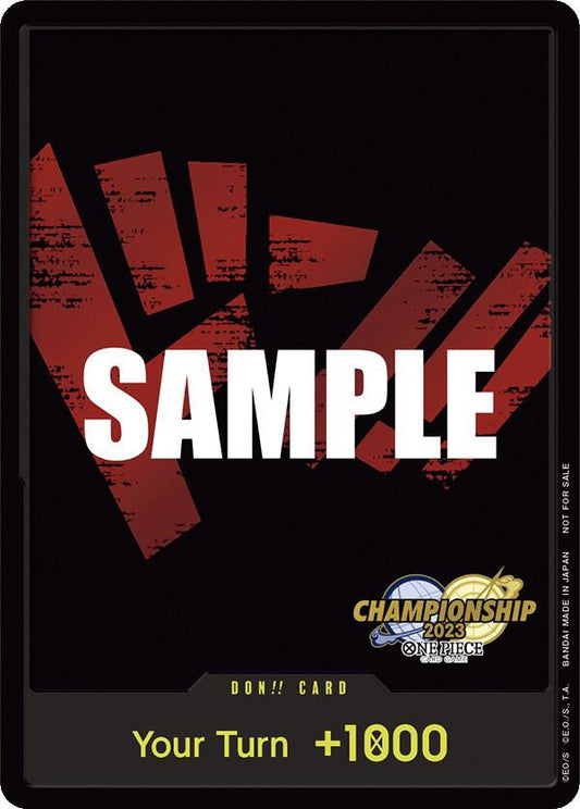 DON!! [Red Lettering] (Championship 2023 Celebration Pack)
