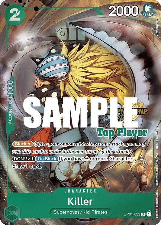 Killer [OP01-039] Championship 2023 Top Prize Pack