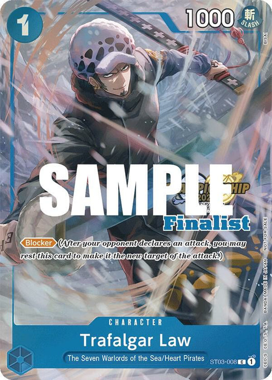Trafalgar Law [ST03-008] Championship 2023 Top Players Finalist Pack