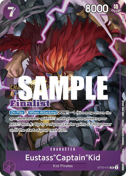 Eustass"Captain"Kid [ST10-013] Championship 2023 Top Players Finalist Pack