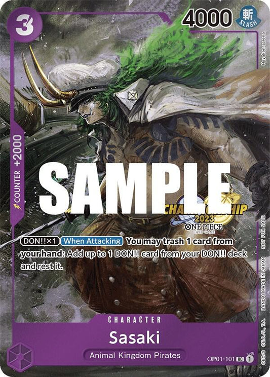 Sasaki [OP01-101] Championship 2023 Event Pack Finalist