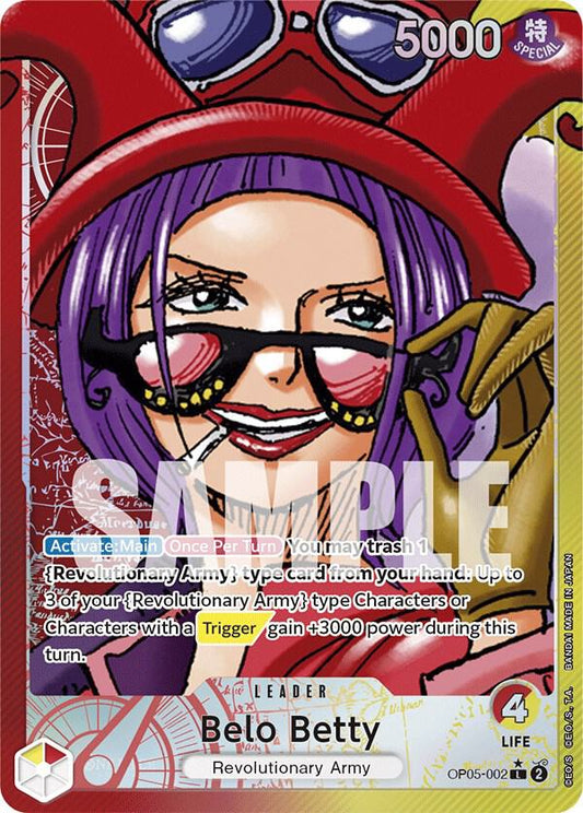 Belo Betty (Parallel Alternate Art) [OP05-002] OP05 - Awakening of the New Era