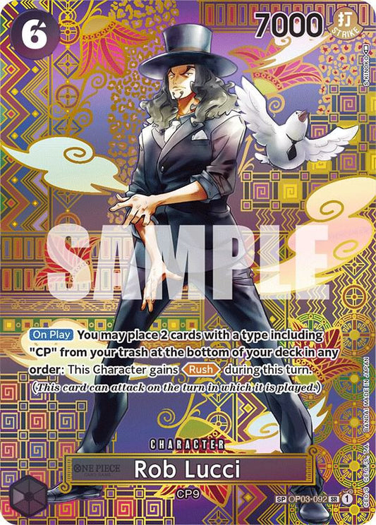 ロブ・ルッチ (SP) [OP03-092] OP05 ブースターパック 新時代の覚醒