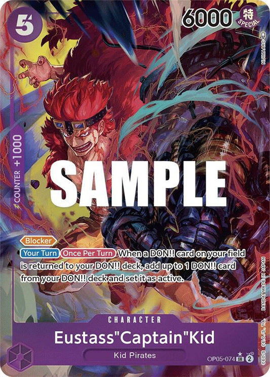 Eustass"Captain"Kid (Parallel Alternate Art) [OP05-074] OP05 - Awakening of the New Era