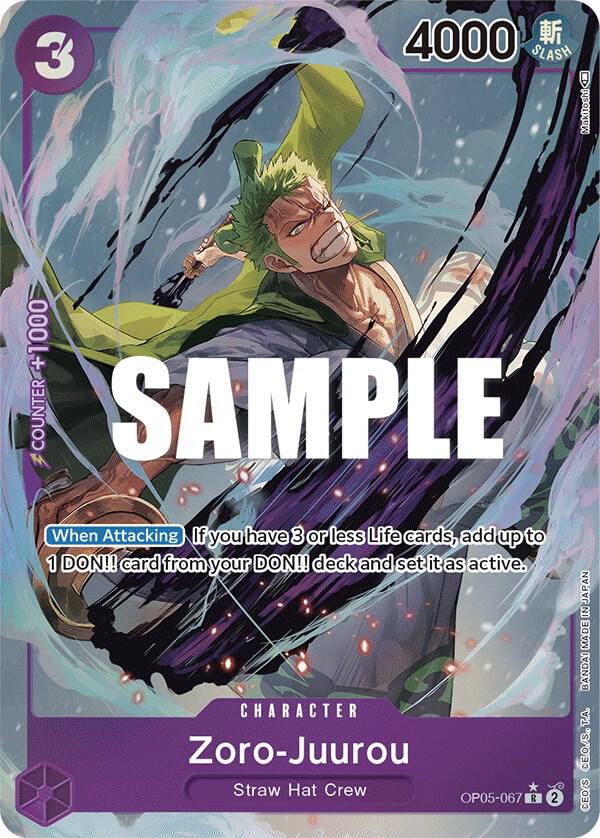 Zoro-Juurou (Parallel Alternate Art) [OP05-067] OP05 - Awakening of the New Era
