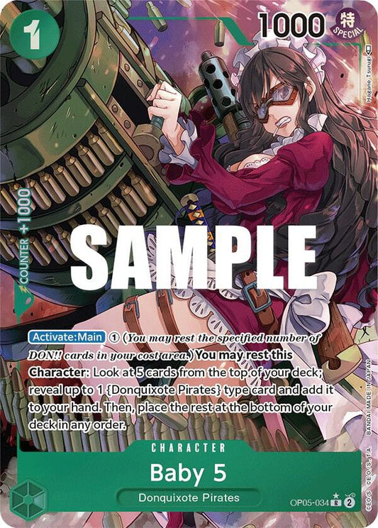 Baby 5 (Parallel Alternate Art) [OP05-034] OP05 - Awakening of the New Era