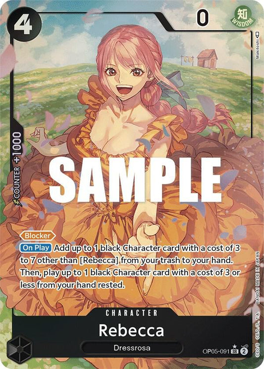 Rebecca (Parallel Alternate Art) [OP05-091] OP05 - Awakening of the New Era