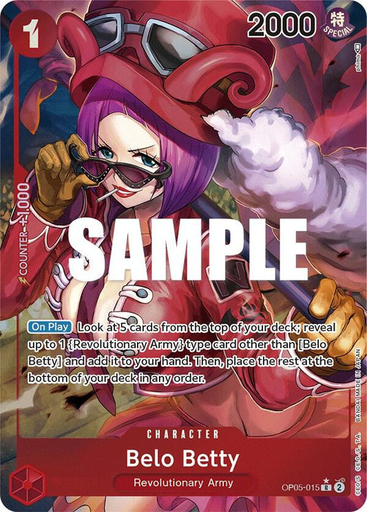 Belo Betty (Parallel Alternate Art) [OP05-015] OP05 - Awakening of the New Era