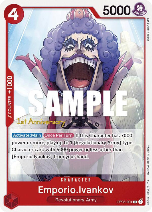 Emporio.Ivankov [OP05-004] 1st Anniversary - Tournament Pack