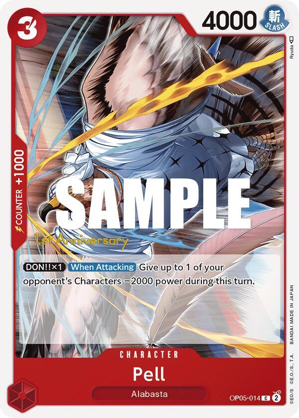 Pell [OP05-014] 1st Anniversary - Tournament Pack