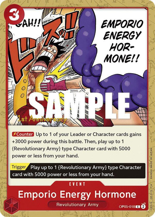 Emporio Energy Hormone [OP05-018] 1st Anniversary - Tournament Pack