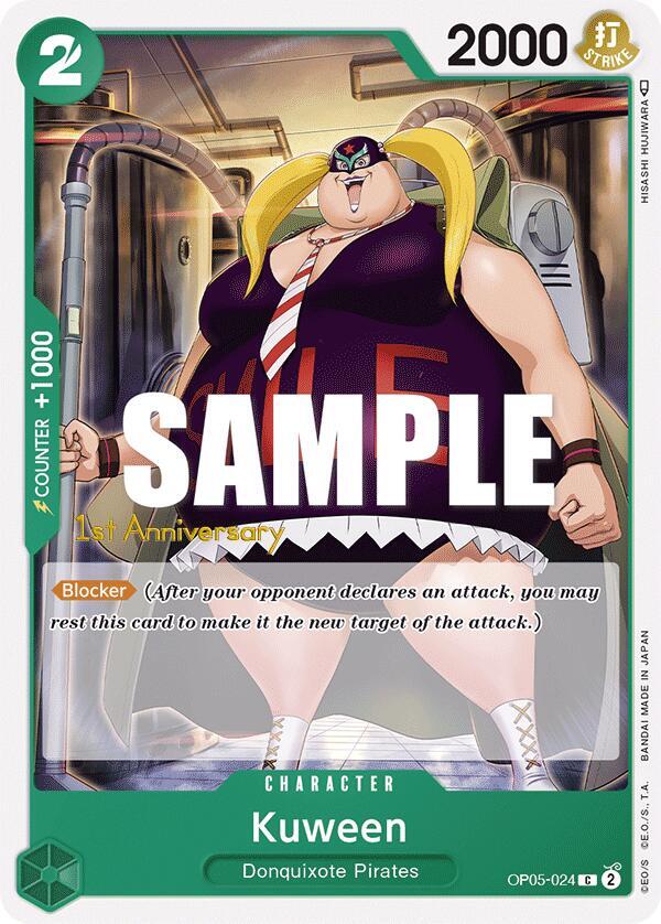 Kuween [OP05-024] 1st Anniversary - Tournament Pack