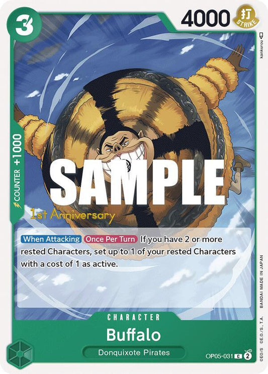 Buffalo [OP05-031] 1st Anniversary - Tournament Pack