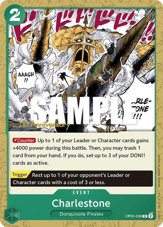 Charlestone [OP05-038] 1st Anniversary - Tournament Pack