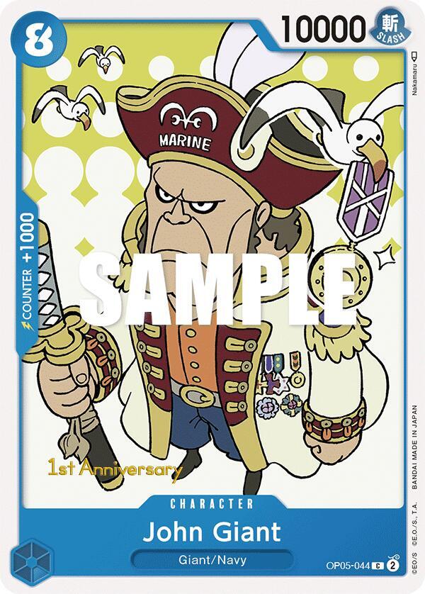 John Giant [OP05-044] 1st Anniversary - Tournament Pack