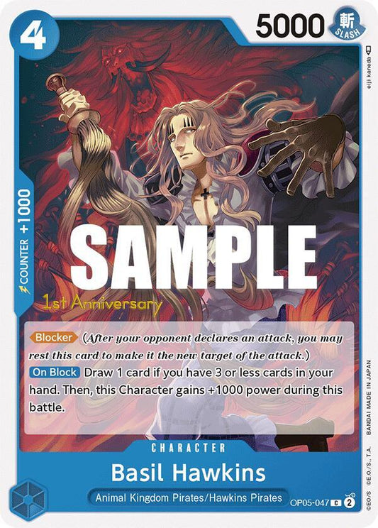 Basil Hawkins [OP05-047] 1st Anniversary - Tournament Pack