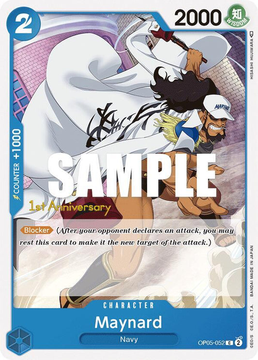Maynard [OP05-052] 1st Anniversary - Tournament Pack