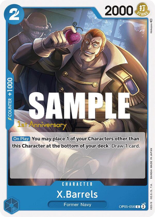 X.Barrels [OP05-056] 1st Anniversary - Tournament Pack
