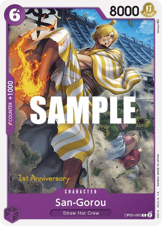San-Gorou [OP05-065] 1st Anniversary - Tournament Pack