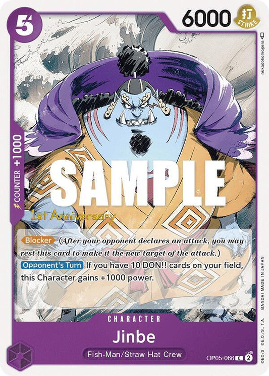 Jinbe [OP05-066] 1st Anniversary - Tournament Pack