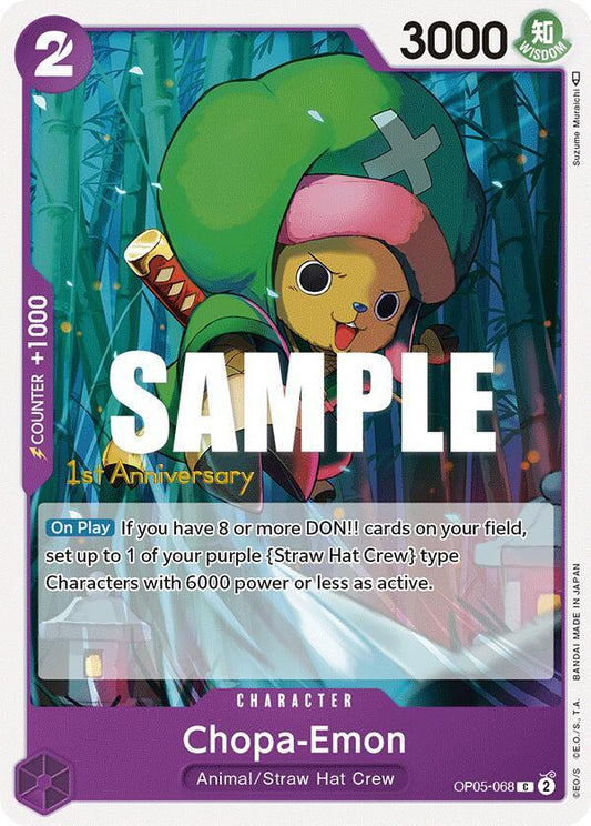 Chopa-Emon [OP05-068] 1st Anniversary - Tournament Pack