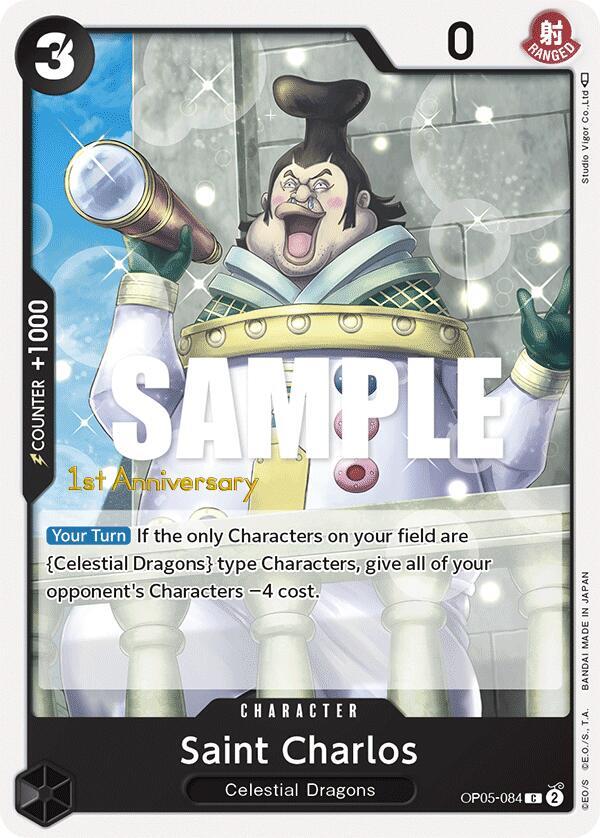 Saint Charlos [OP05-084] 1st Anniversary - Tournament Pack