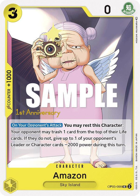 Amazon [OP05-099] 1st Anniversary - Tournament Pack