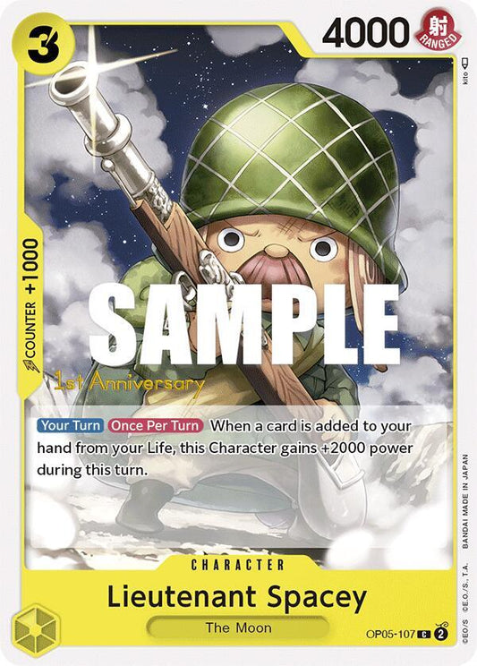 Lieutenant Spacey [OP05-107] 1st Anniversary - Tournament Pack