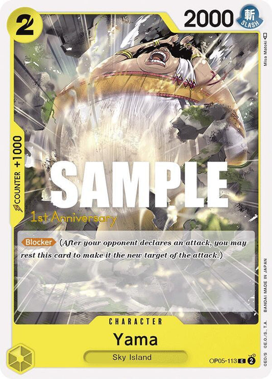 Yama [OP05-113] 1st Anniversary - Tournament Pack
