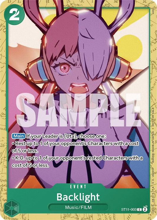 Backlight [ST11-003] Uta Battle Promo
