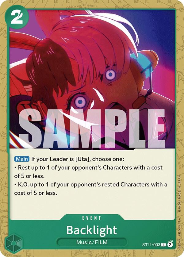 Backlight [ST11-003] Starter Deck 11 - Uta