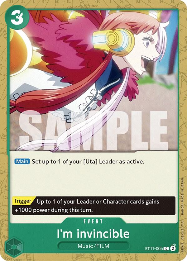 I'm Invincible [ST11-005] Starter Deck 11 - Uta