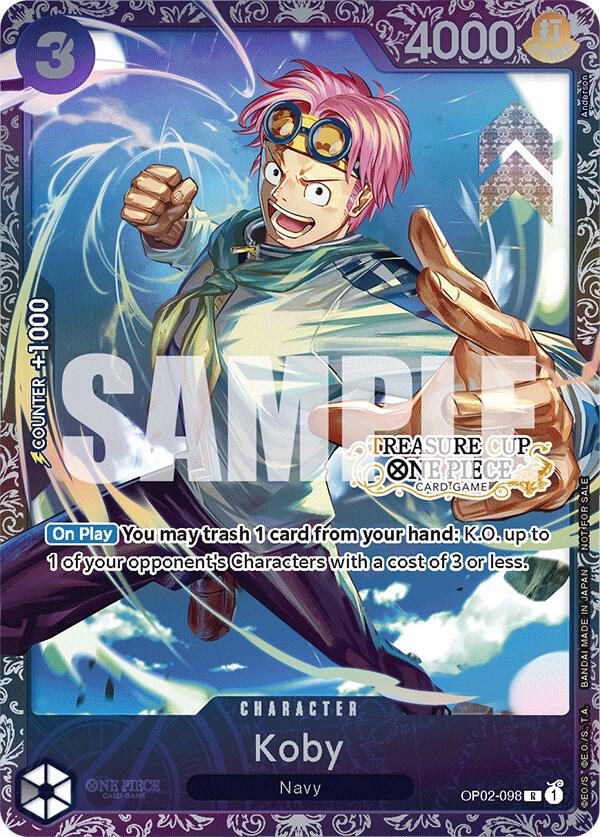 Koby [OP02-098] Treasure Cup 2024 Set 1 Top Prize