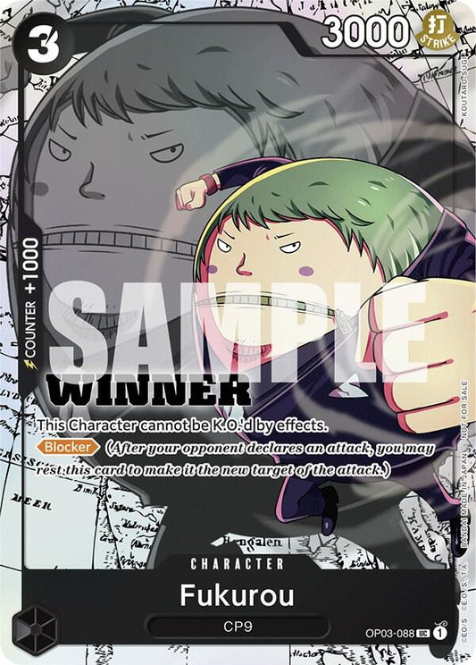 Fukurou [OP03-088] Tournament Pack Vol. 6 Winner