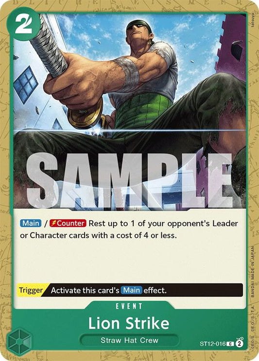 Lion Strike [ST12-016] Starter Deck 12 - Zoro and Sanji
