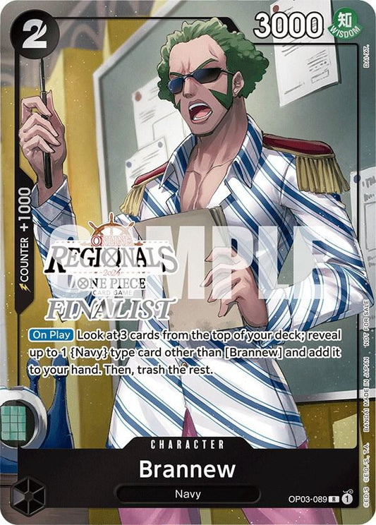 Brannew [OP03-089] Online Regional 2024 Vol. 1 Finalist Pack