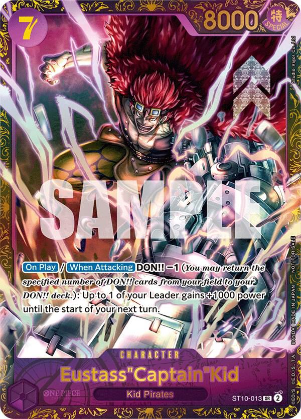 Eustass"Captain"Kid [ST10-013] Championship 2024 Vol. 1 Top Prize