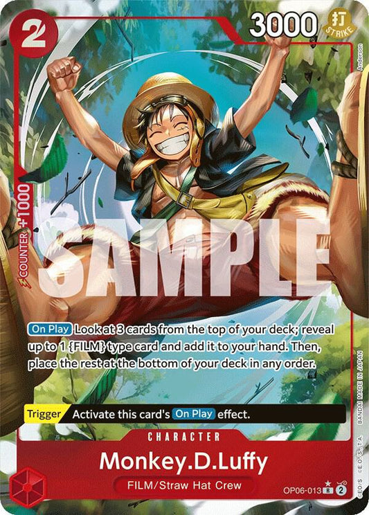 Monkey.D.Luffy (Parallel Alternate Art) [OP06-013] OP06 - Wings of the Captain