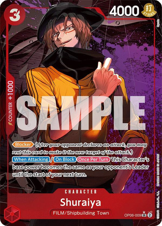 Shuraiya (Parallel Alternate Art) [OP06-009] OP06 - Wings of the Captain