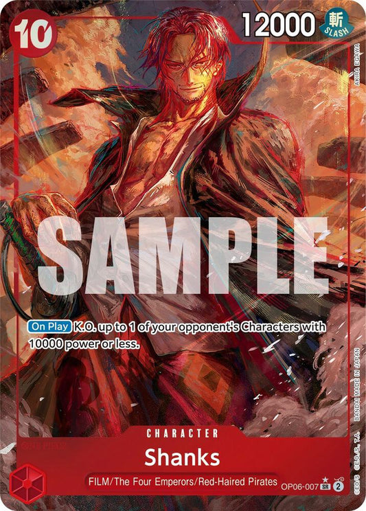 Shanks (Parallel Alternate Art) [OP06-007] OP06 - Wings of the Captain