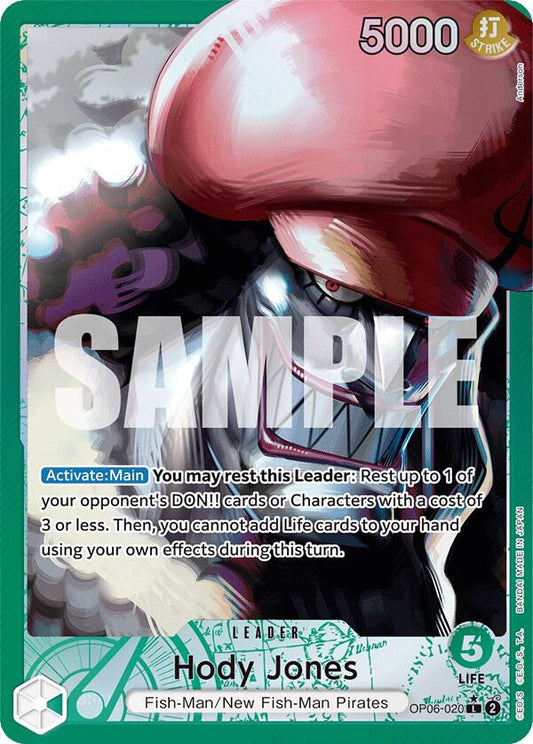 Hody Jones (Parallel Alternate Art) [OP06-020] OP06 - Wings of the Captain