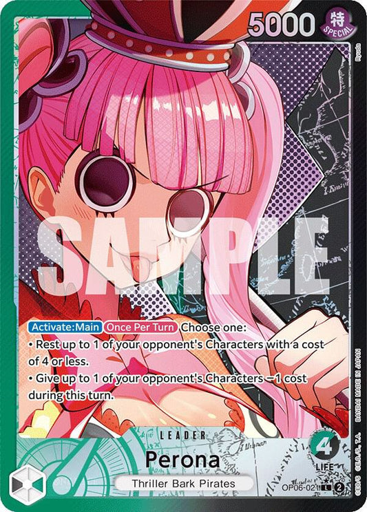 Perona (Parallel Alternate Art) [OP06-021] OP06 - Wings of the Captain