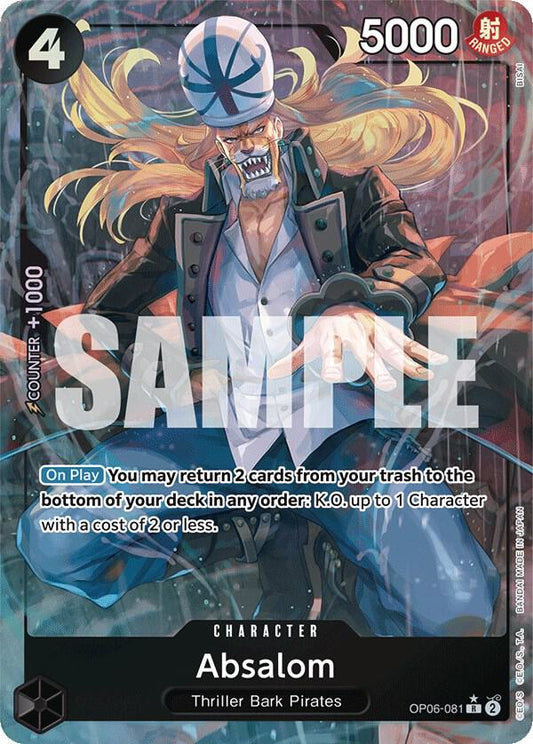 Absalom (Parallel Alternate Art) [OP06-081] OP06 - Wings of the Captain