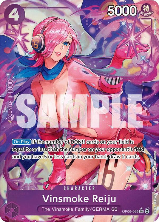 Vinsmoke Reiju (Parallel Alternate Art) [OP06-069] OP06 - Wings of the Captain