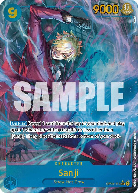 Sanji (Parallel Alternate Art) [OP06-119] OP06 - Wings of the Captain